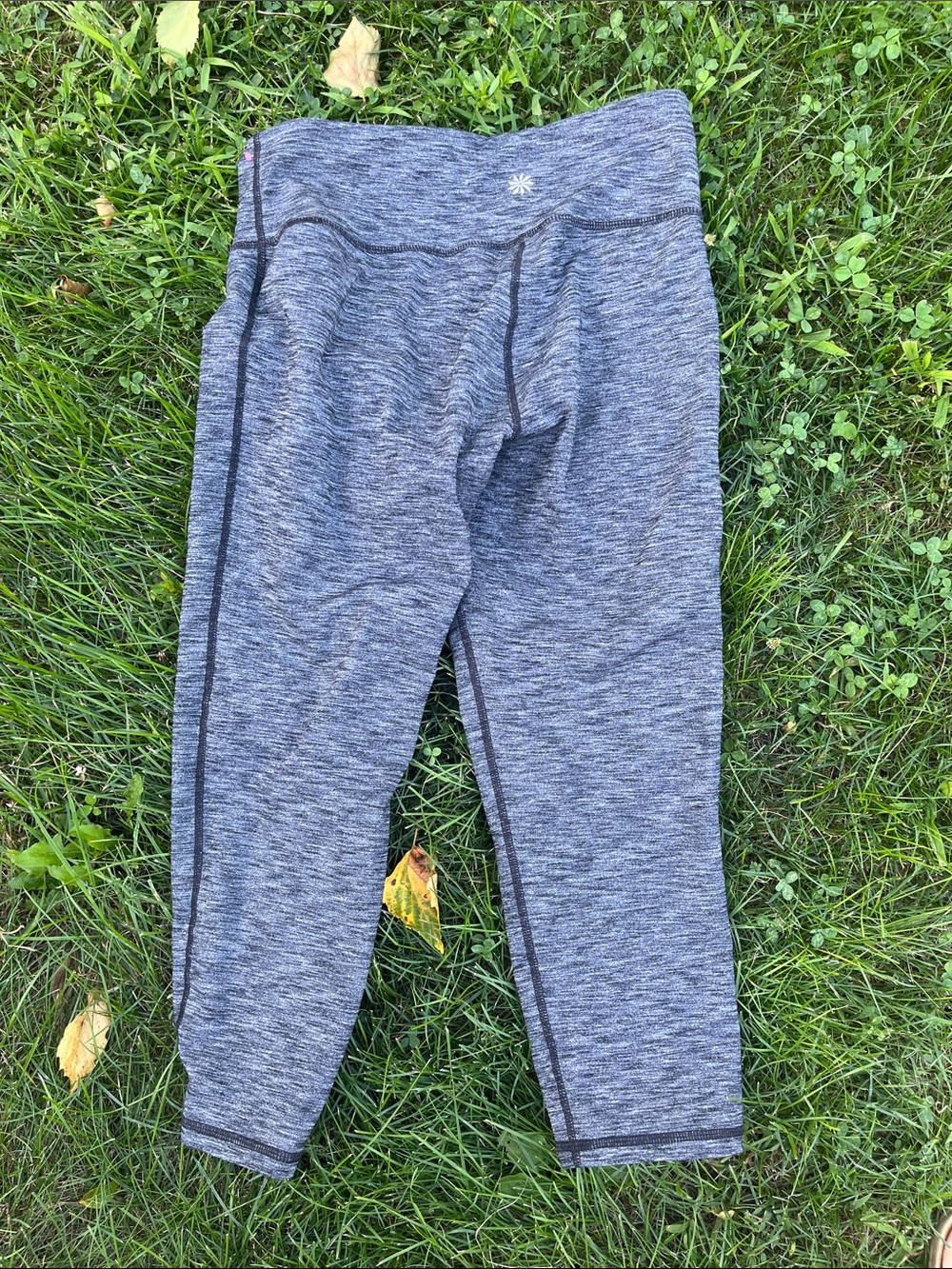 Athleta S Gray Active Leggings - Brand Unknown